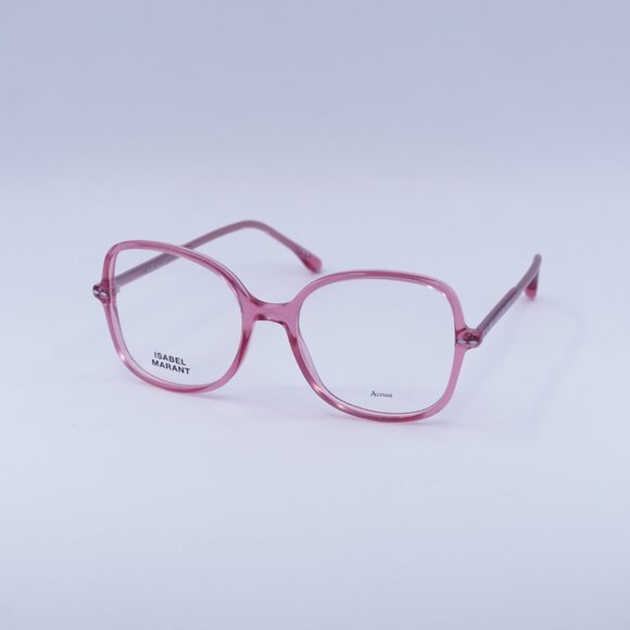 🕶️ New Isabel Marant IM 0022 TJV Eyeglasses - Pink Frame 54mm - Picture 5 of 10